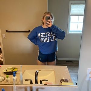 navy blue adidas shorts